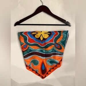 Bandana scarf top
